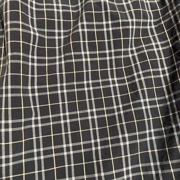 Jcrew 2-ply cotton blue and white checked button down - Picture 6 of 6